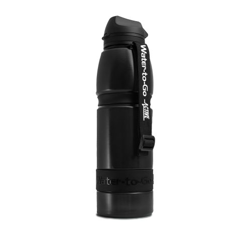1 Litre Eco Active Bottle, Jet Black