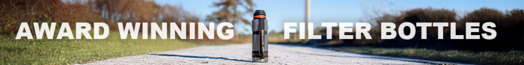 water to go filtered water bottle banner